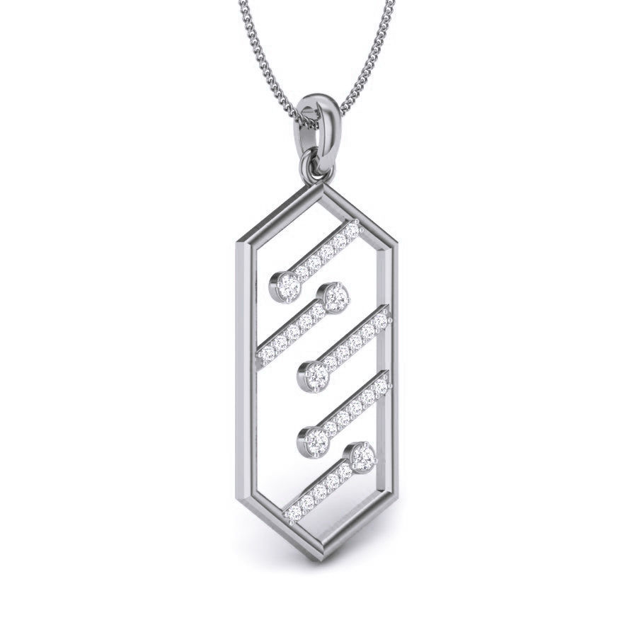 Diamond Pendant renders 3dm details 3D print model_9