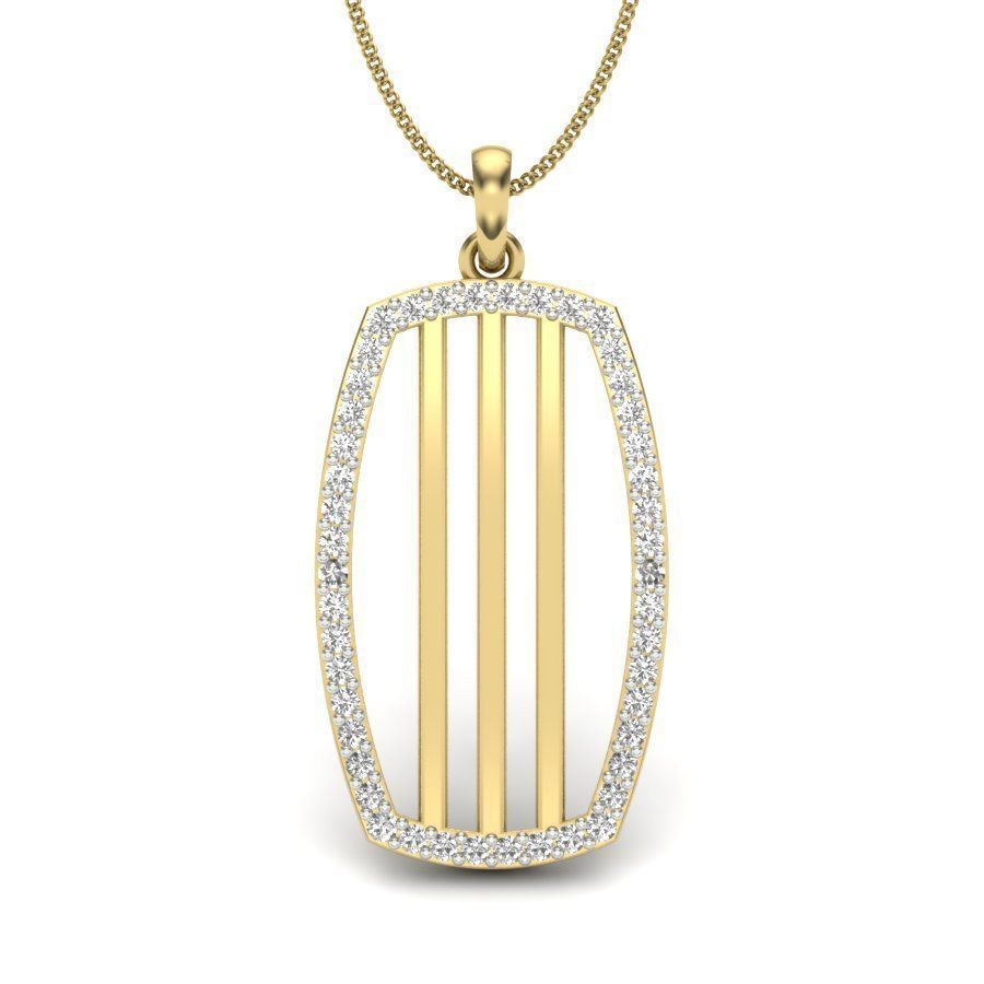 Diamond Pendant renders 3dm details 3D print model_13