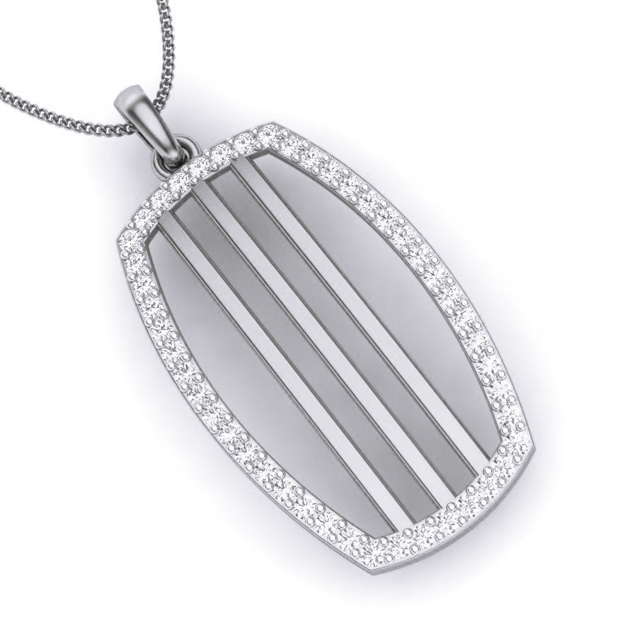 Diamond Pendant renders 3dm details 3D print model_8