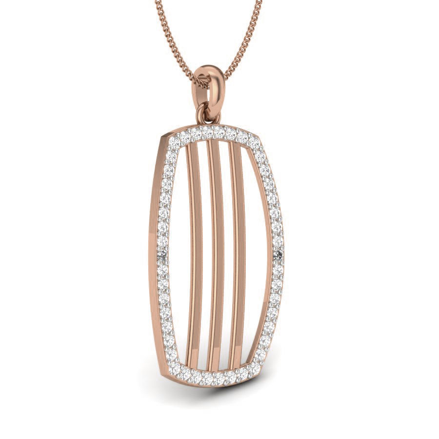 Diamond Pendant renders 3dm details 3D print model_6