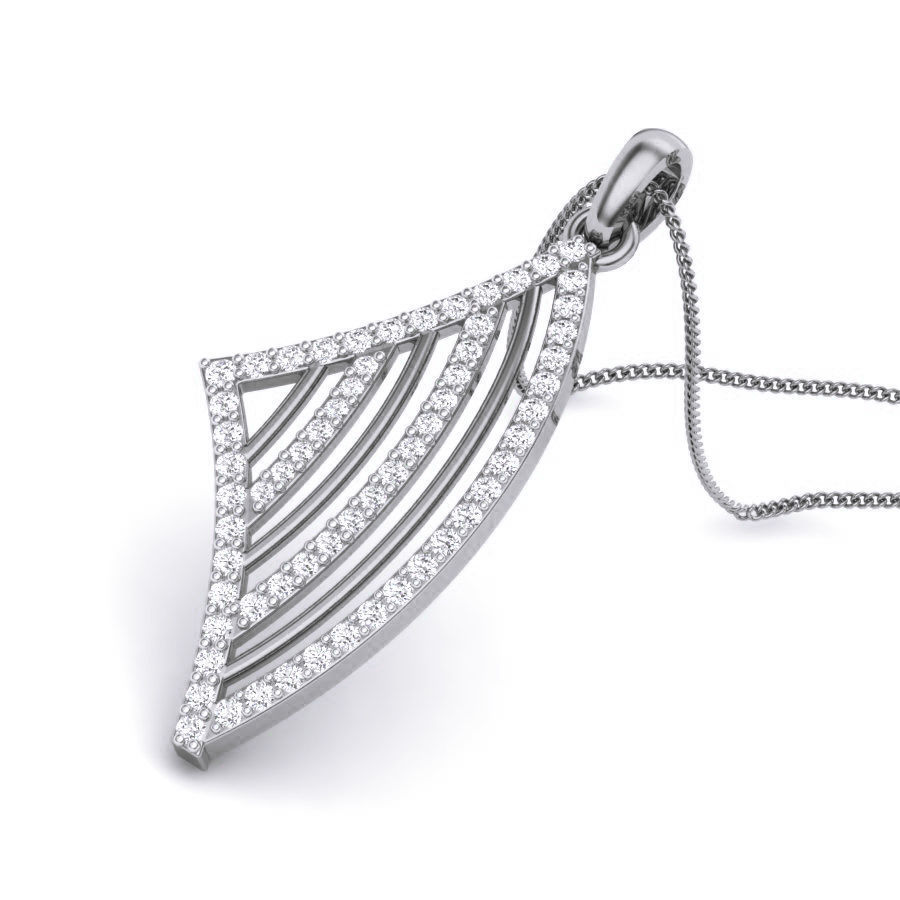 Diamond Pendant renders 3dm details 3D print model_2