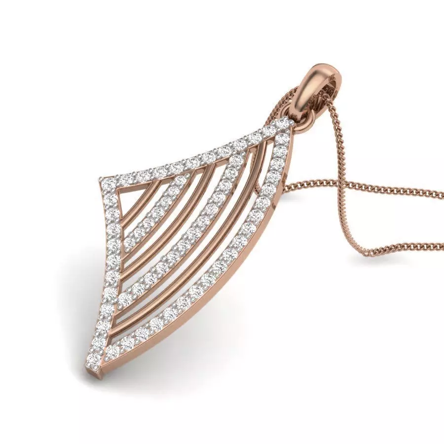 Diamond Pendant renders 3dm details 3D print model_0