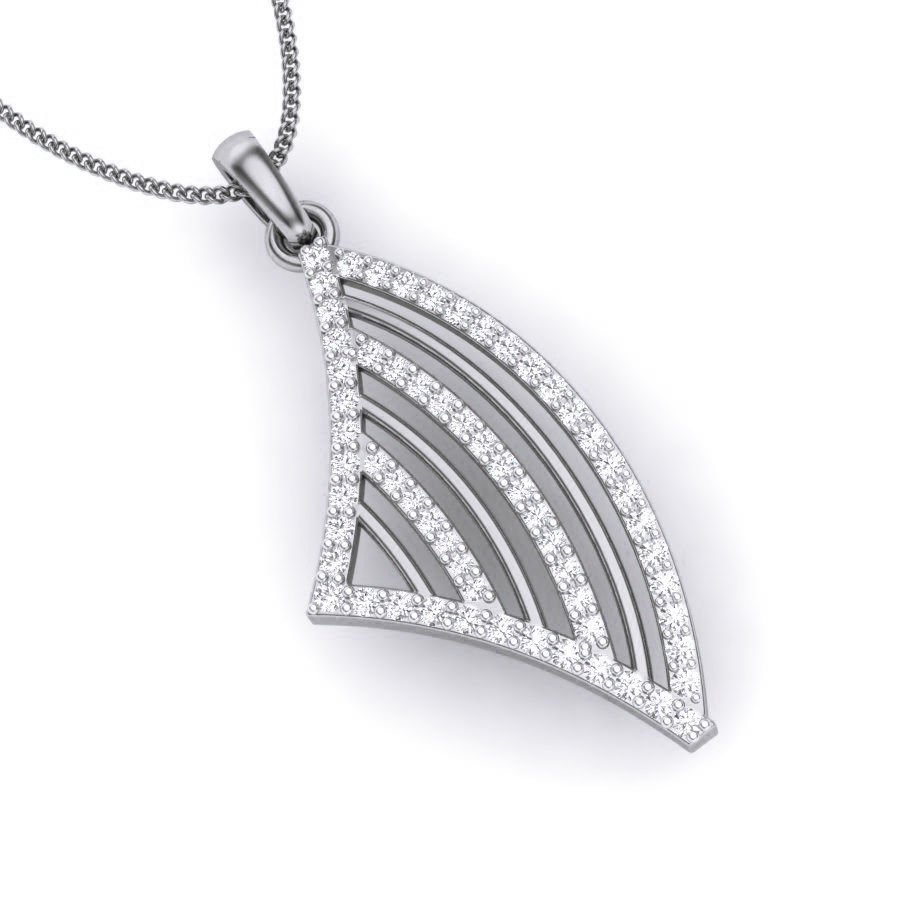 Diamond Pendant renders 3dm details 3D print model_11