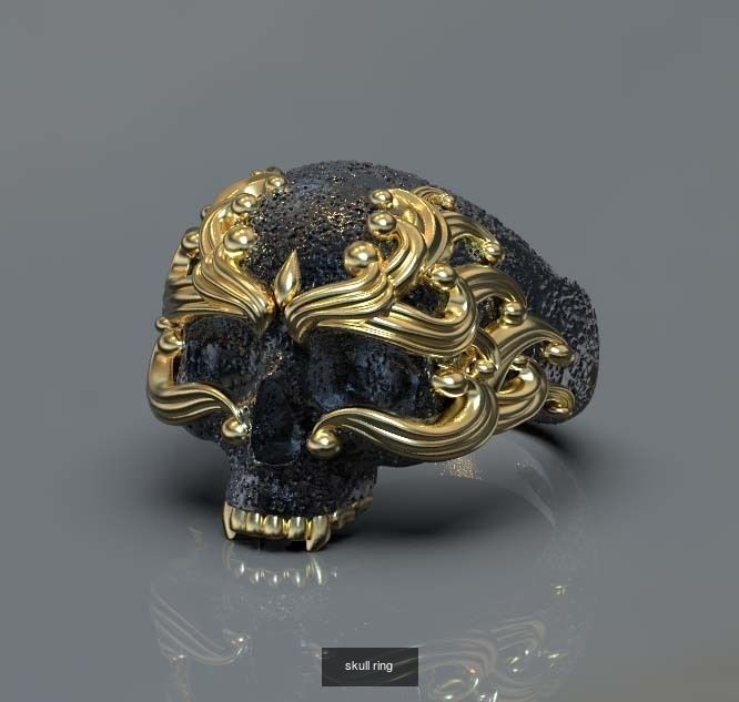 skull rings 3D Model Collection_3