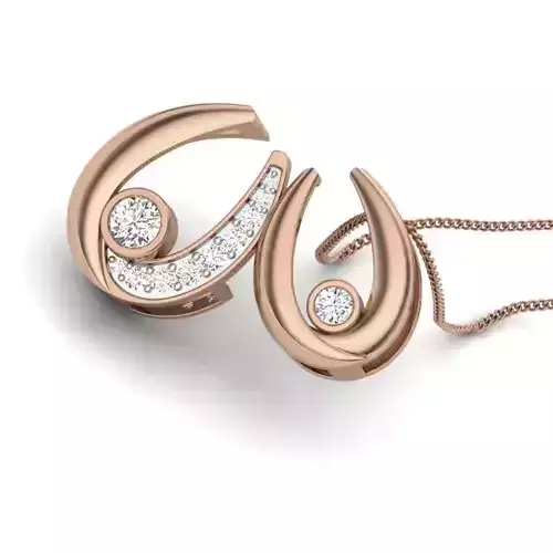 Diamond Pendant renders 3dm details