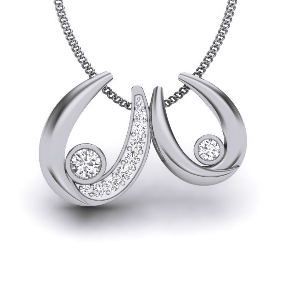 Diamond Pendant renders 3dm details 3D print model_6