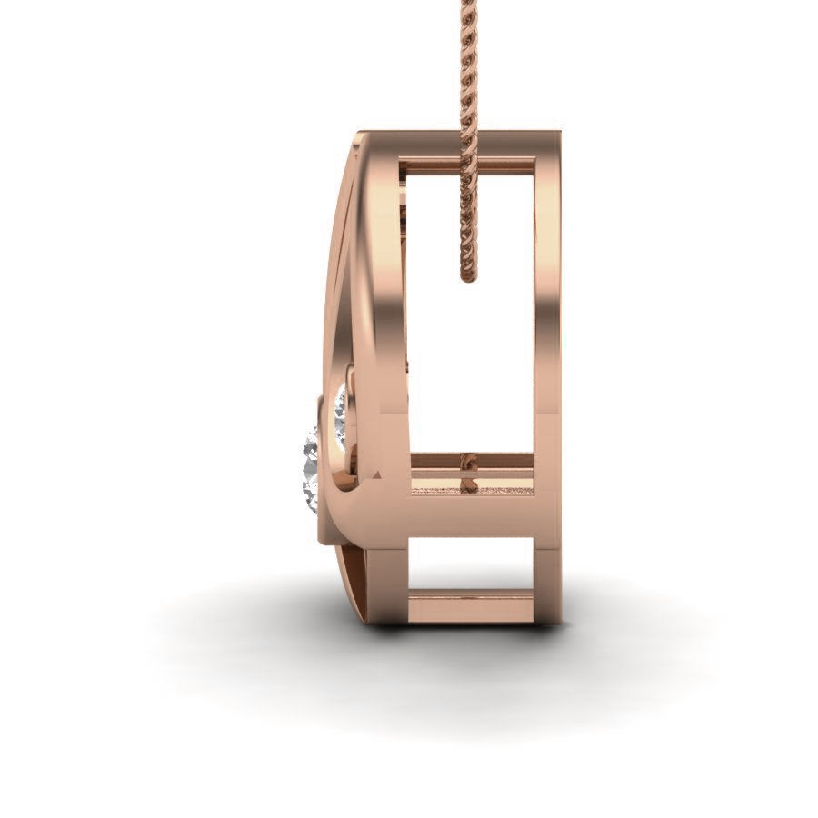 Diamond Pendant renders 3dm details 3D print model_14