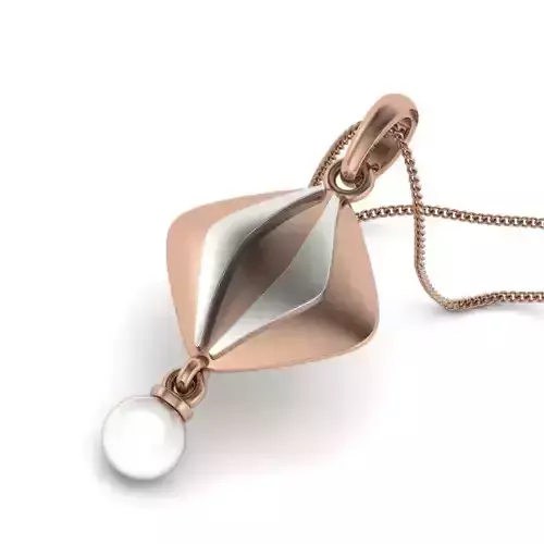Diamond Pearl Pendant renders 3dm details