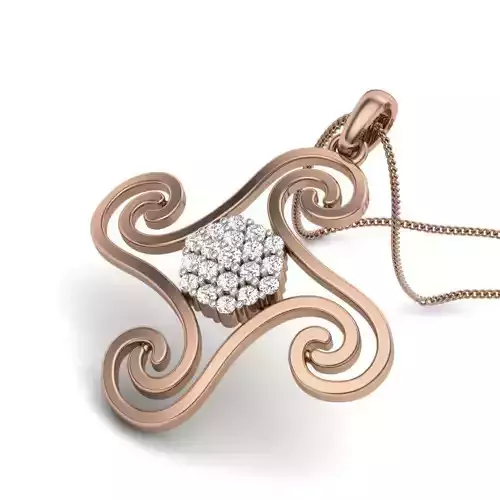 Diamond Pendant renders 3dm details