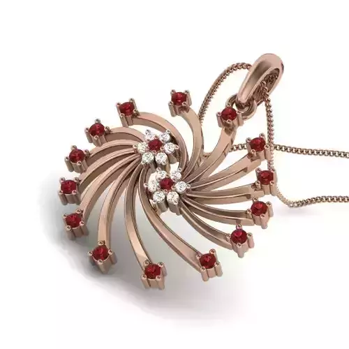 Diamond Pendant renders 3dm details