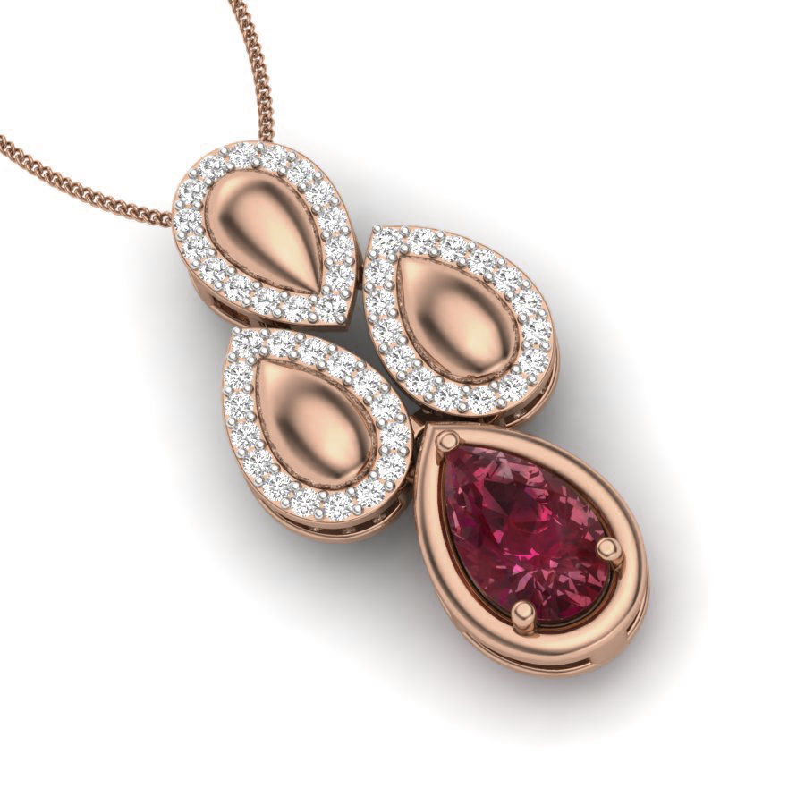 Diamond Pendant renders 3dm details 3D print model_15