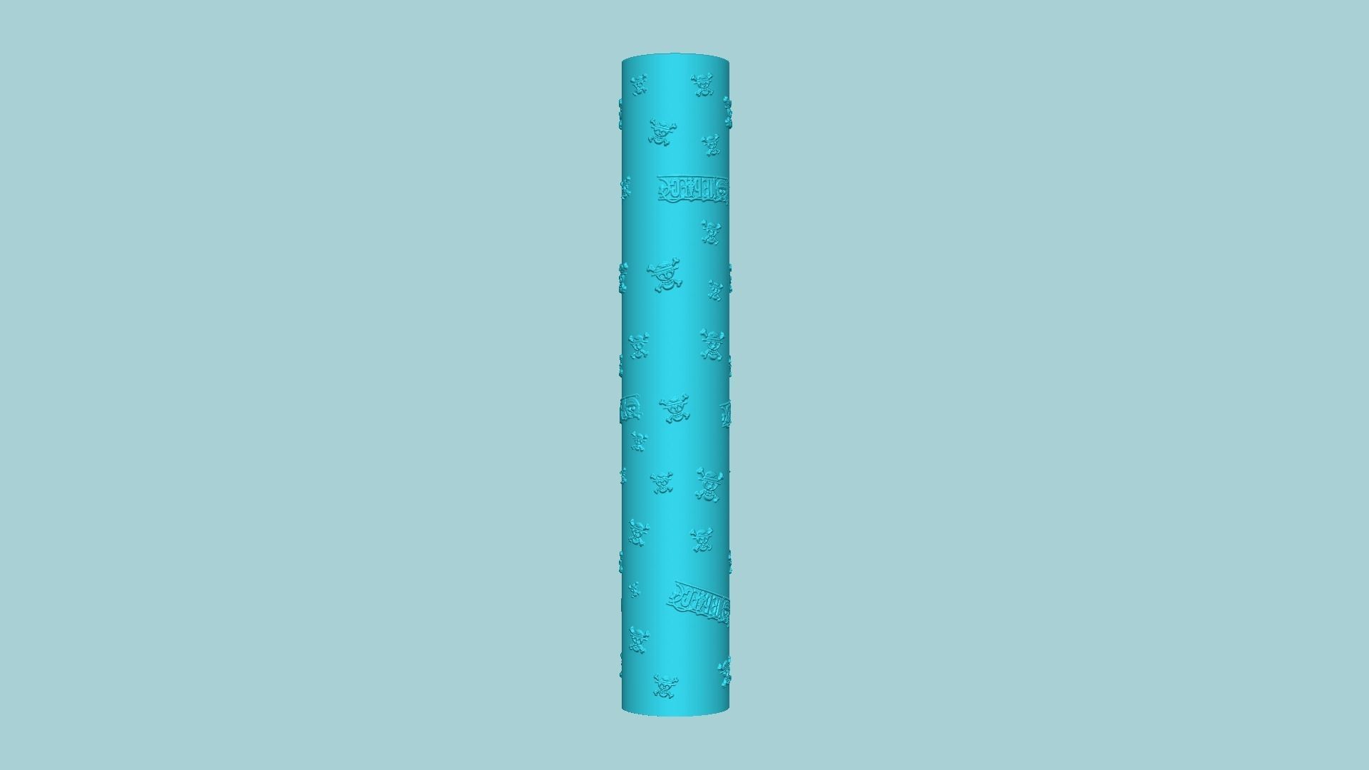 Texture Roll 65 One Piece Positive - Fondant Decoration Maker 3D print model_1