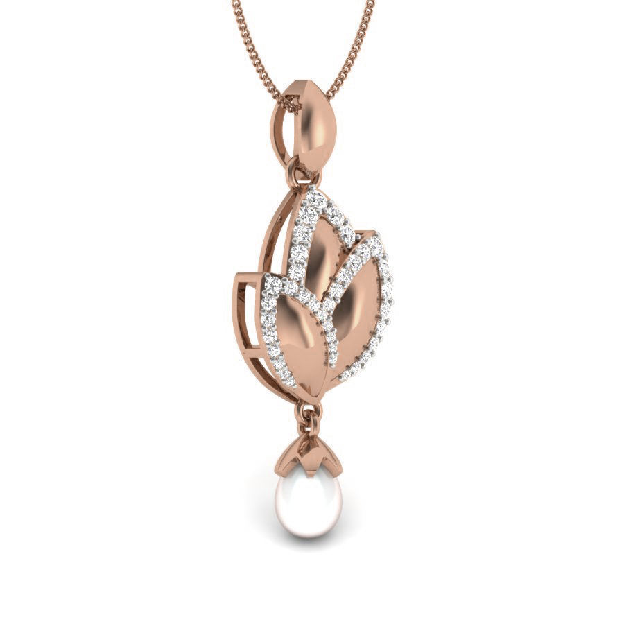 Diamond Pearl Pendant renders 3dm details 3D print model_6