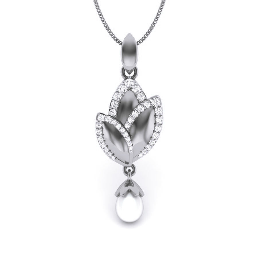 Diamond Pearl Pendant renders 3dm details 3D print model_14