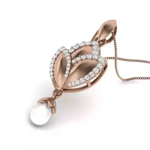 Diamond Pearl Pendant renders 3dm details