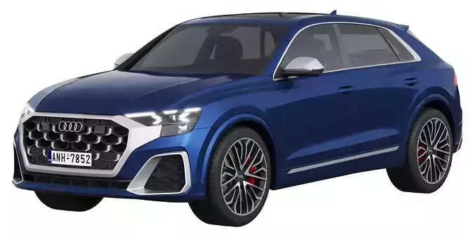 Audi SQ8 2024 3D model