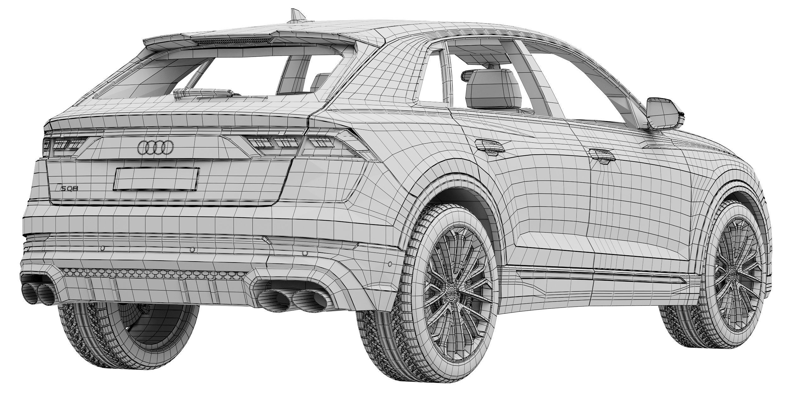 Audi SQ8 2024 3D model_16