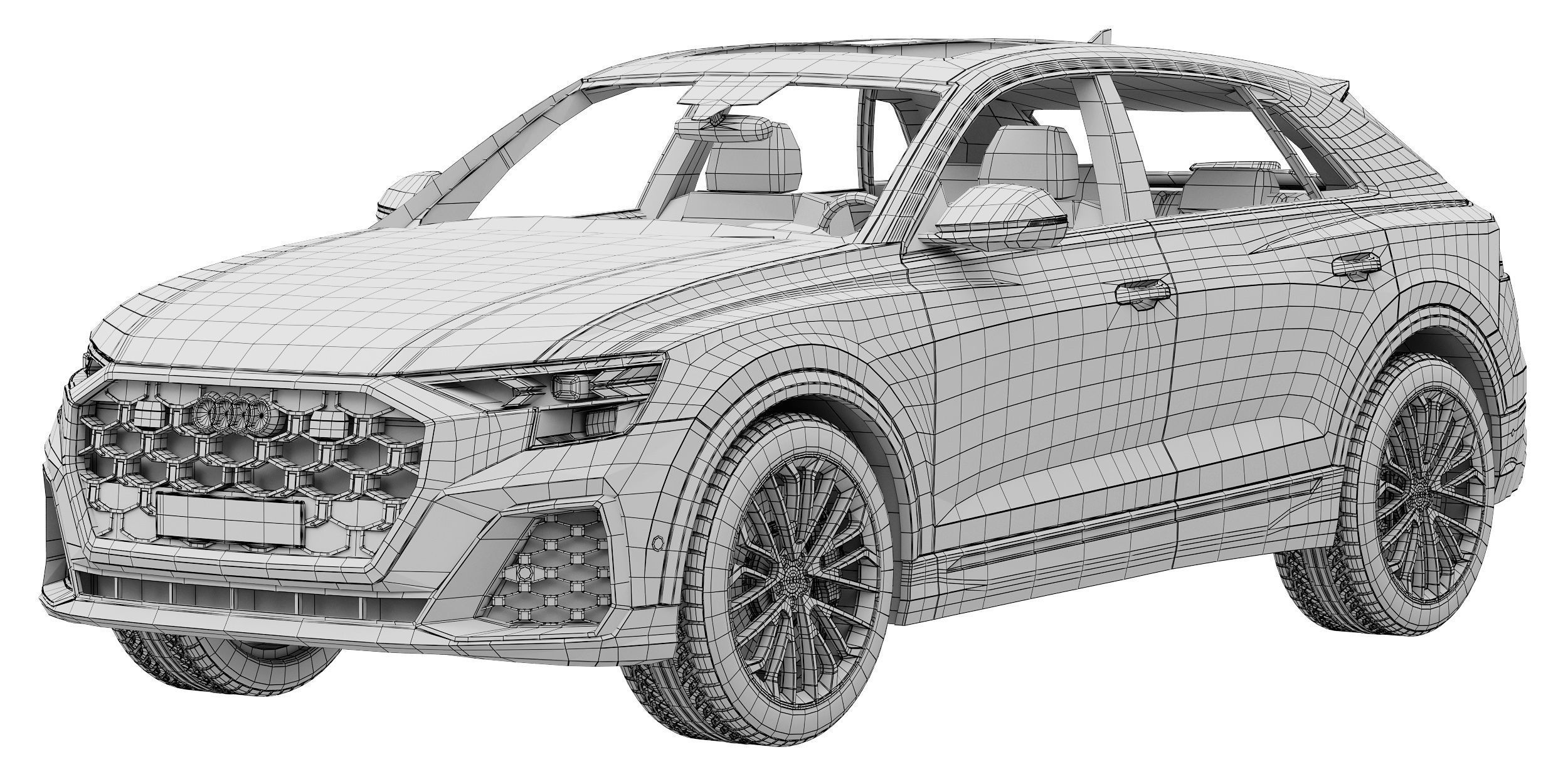 Audi SQ8 2024 3D model_13