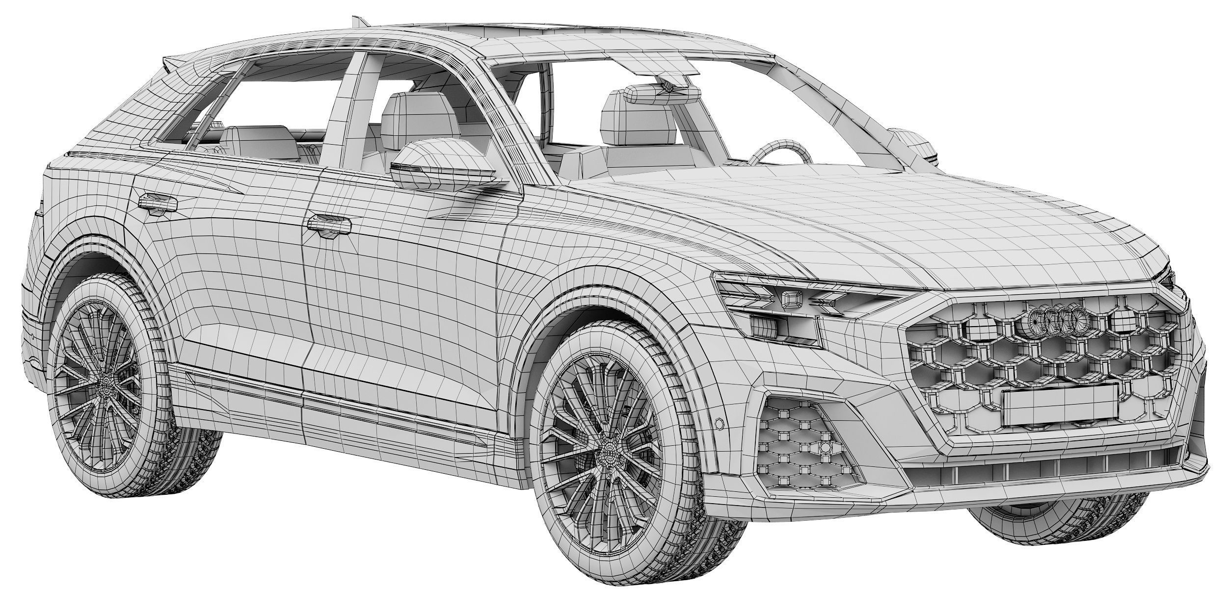 Audi SQ8 2024 3D model_14