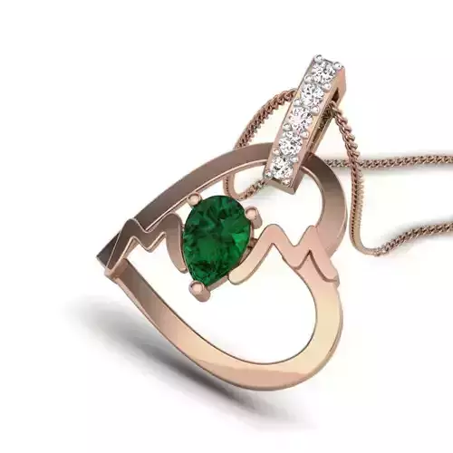 Diamond MOM Pendant renders 3dm details