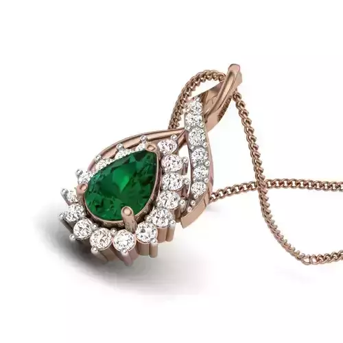 Diamond Pendant renders 3dm details