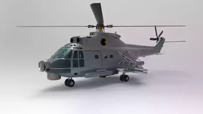 IAR 330 helicopter