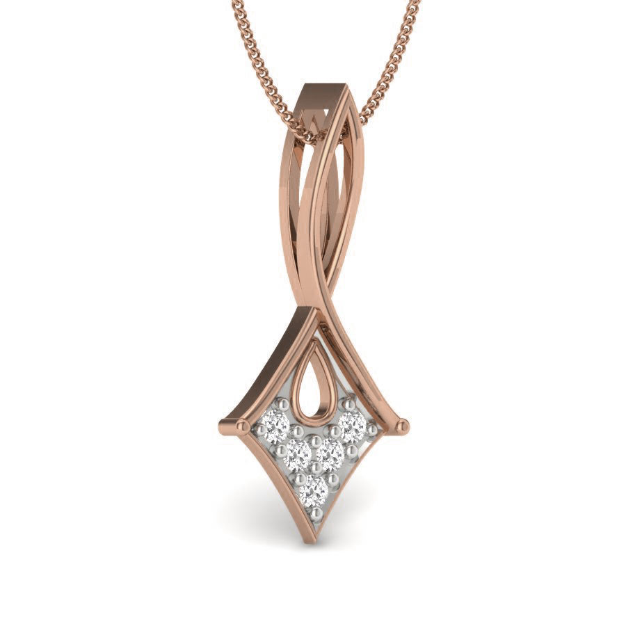 Diamond Pendant renders 3dm details 3D print model_3