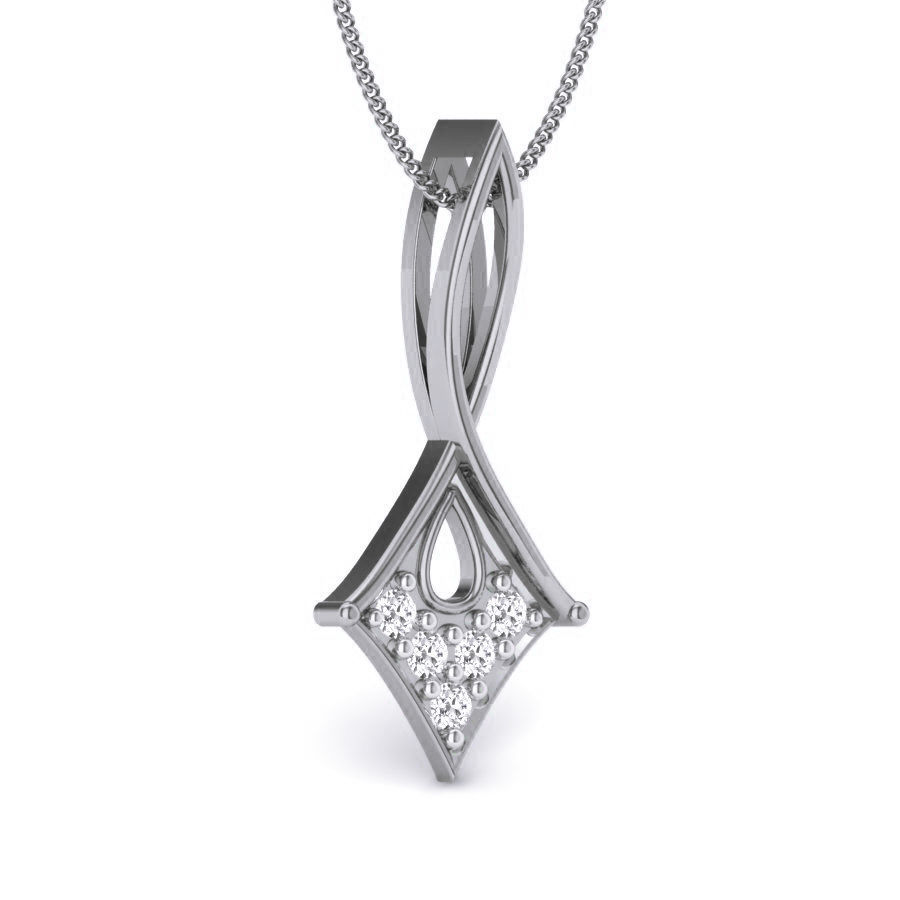 Diamond Pendant renders 3dm details 3D print model_4
