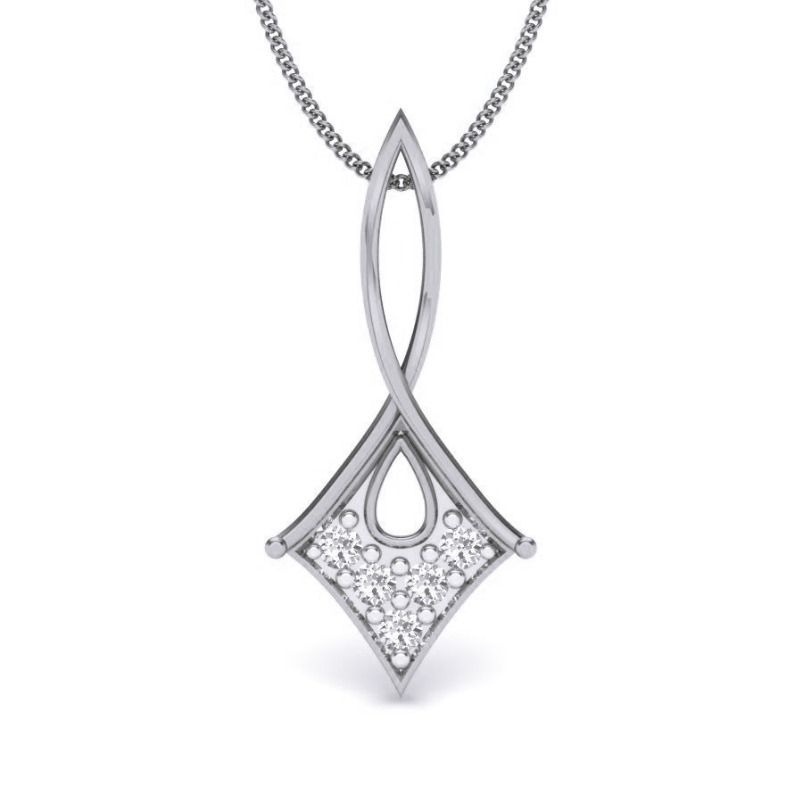 Diamond Pendant renders 3dm details 3D print model_14