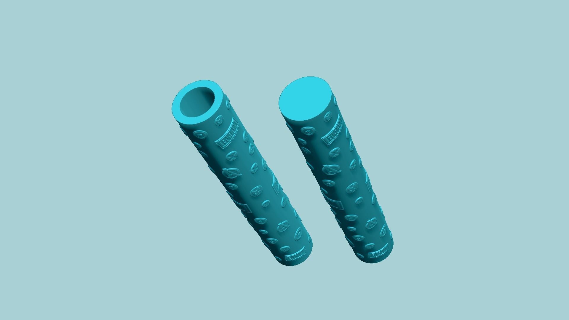 Texture Roll 71 Marvel Positive - Fondant Decoration Maker 3D print model_5