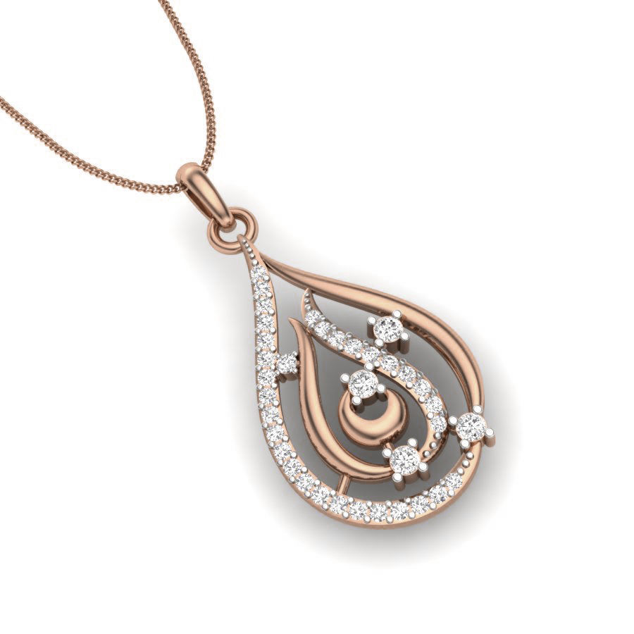 Diamond Pendant renders 3dm details 3D print model_7