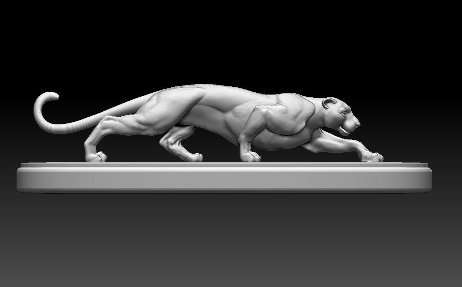 panther 3D print model_18