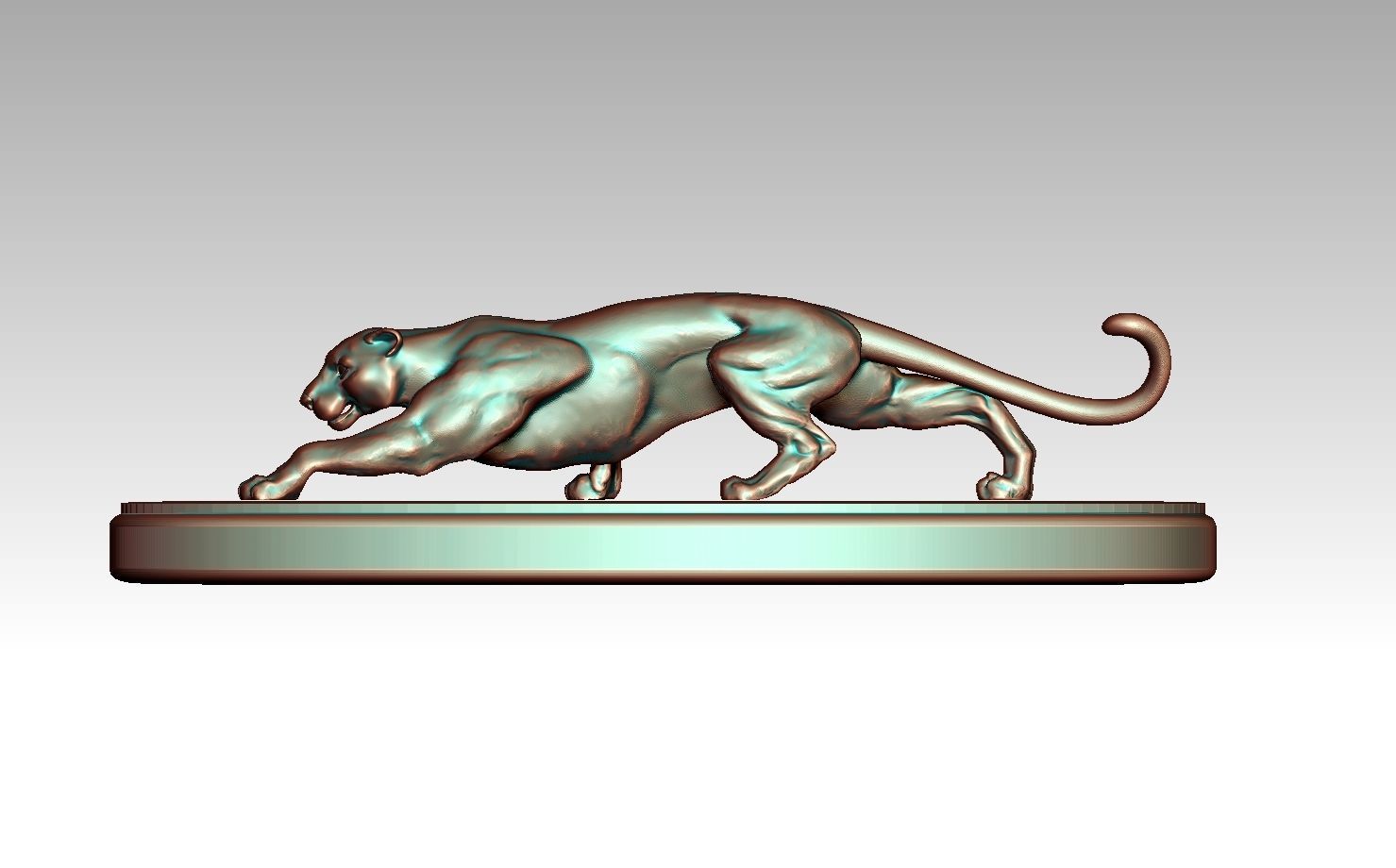panther 3D print model_4