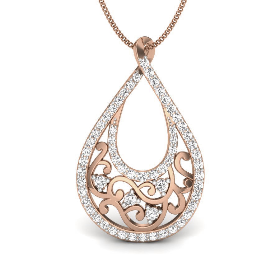 Diamond Pendant renders 3dm details 3D print model_15