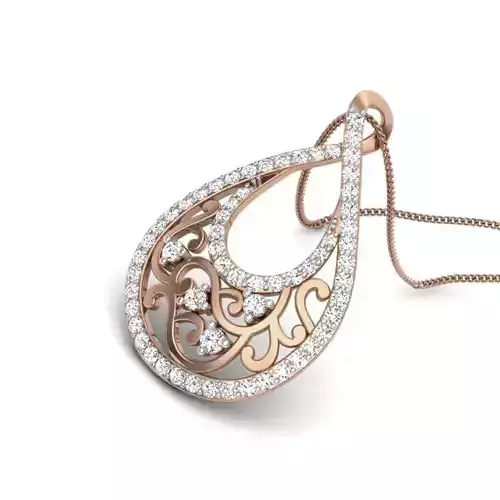 Diamond Pendant renders 3dm details