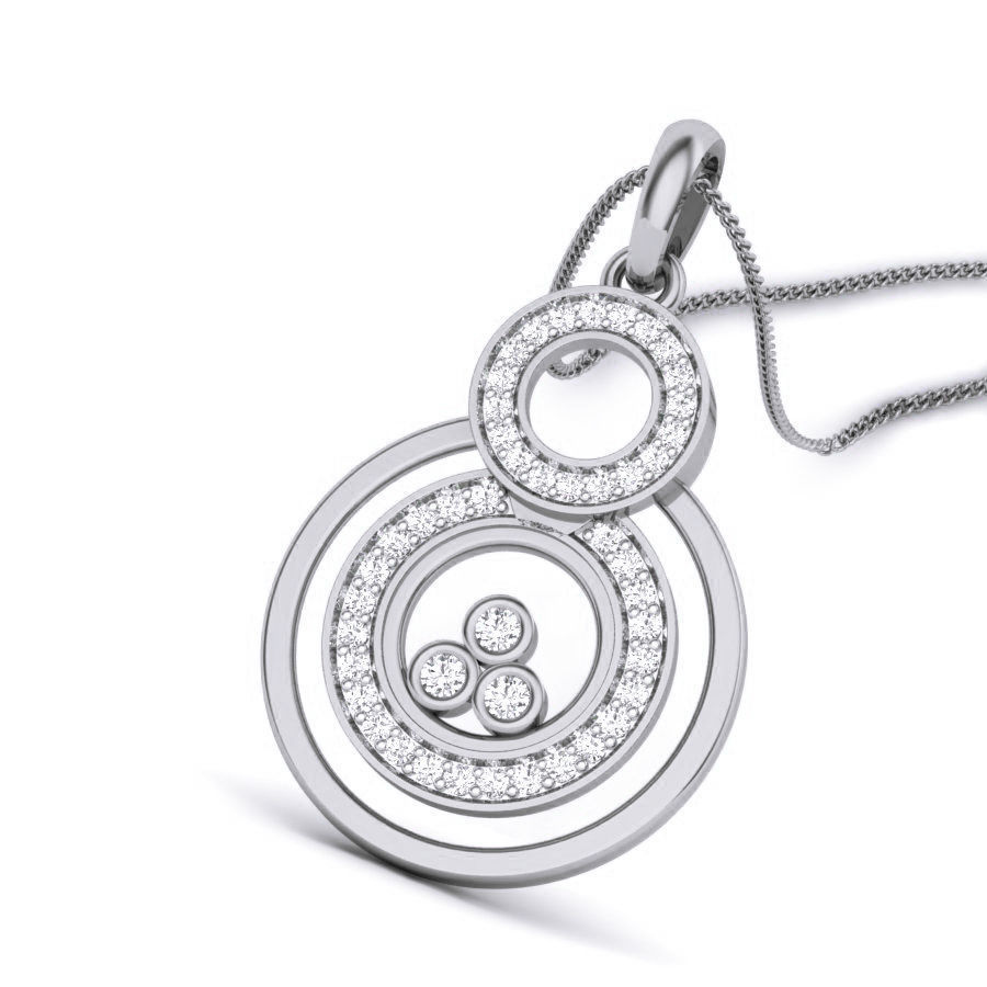 Diamond Pendant renders 3dm details 3D print model_12