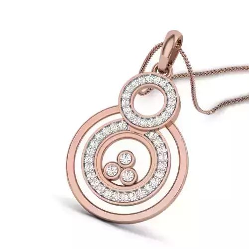 Diamond Pendant renders 3dm details