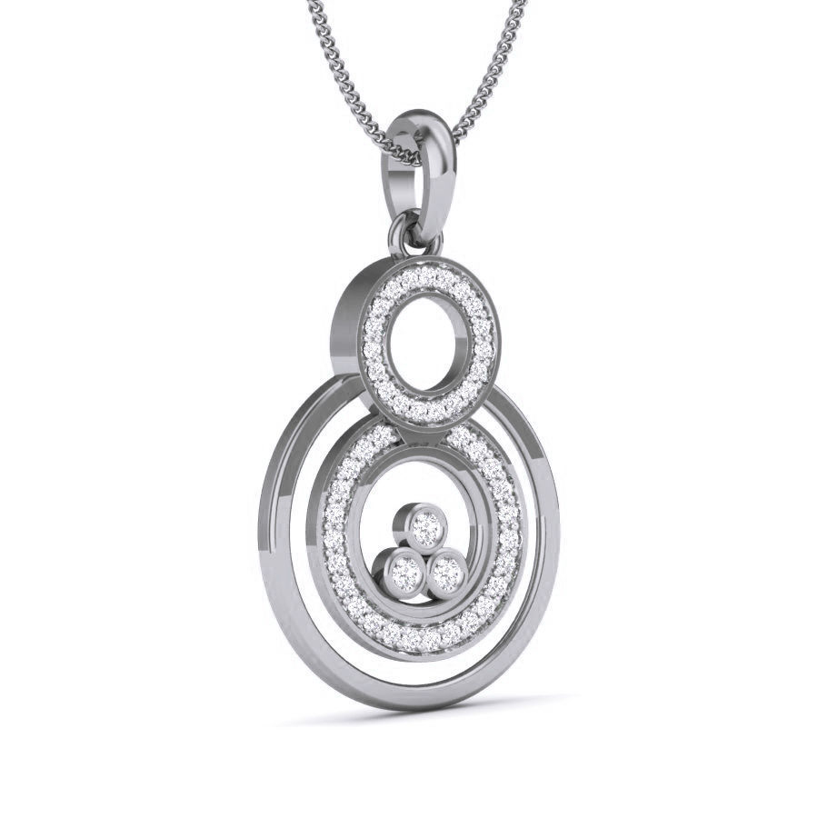 Diamond Pendant renders 3dm details 3D print model_3