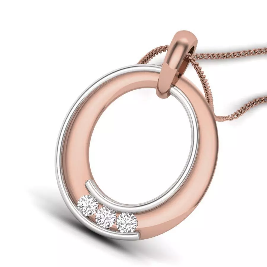 Diamond Pendant renders 3dm details 3D print model