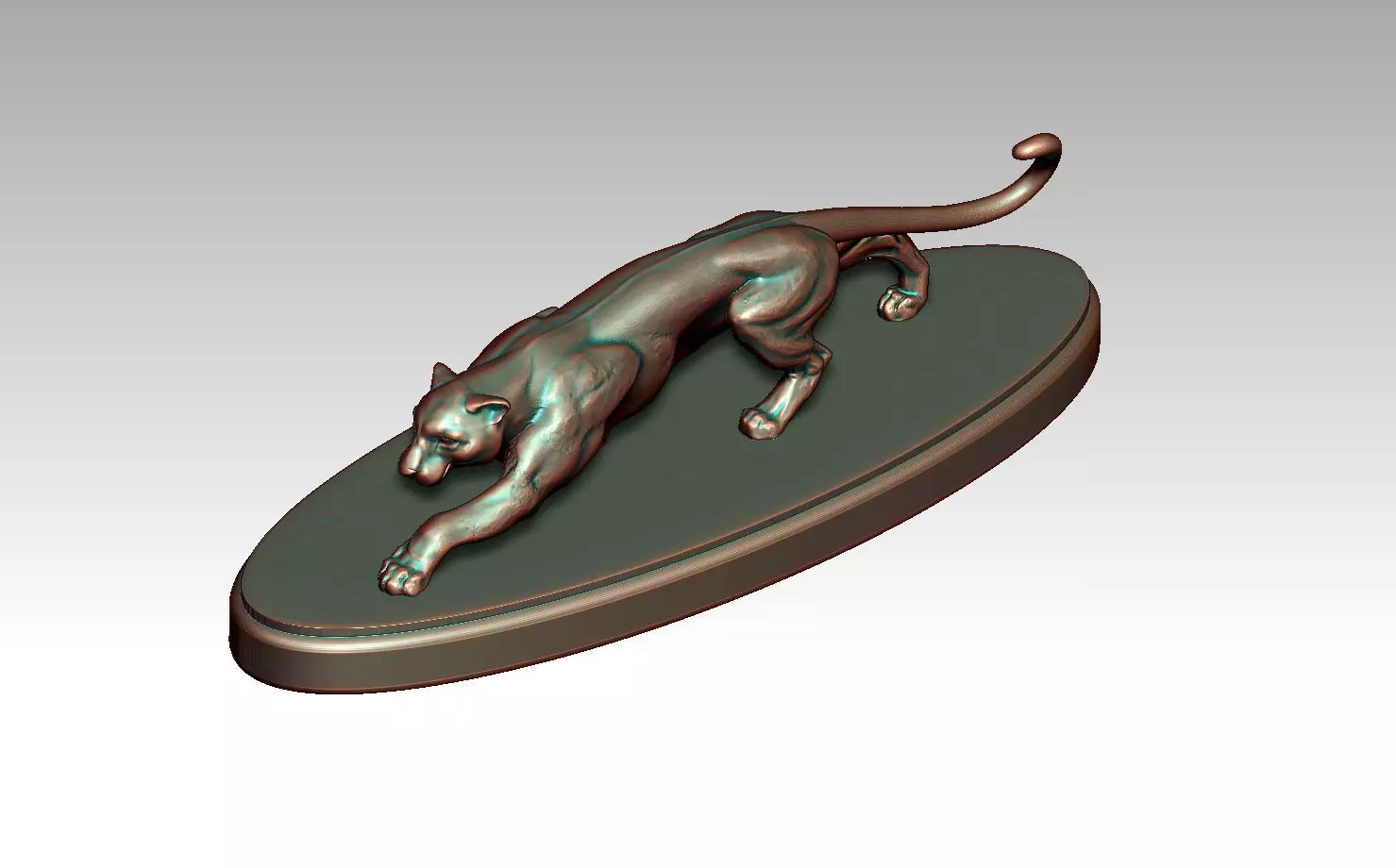 panther 3D print model_0