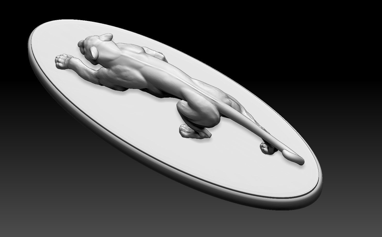 panther 3D print model_24