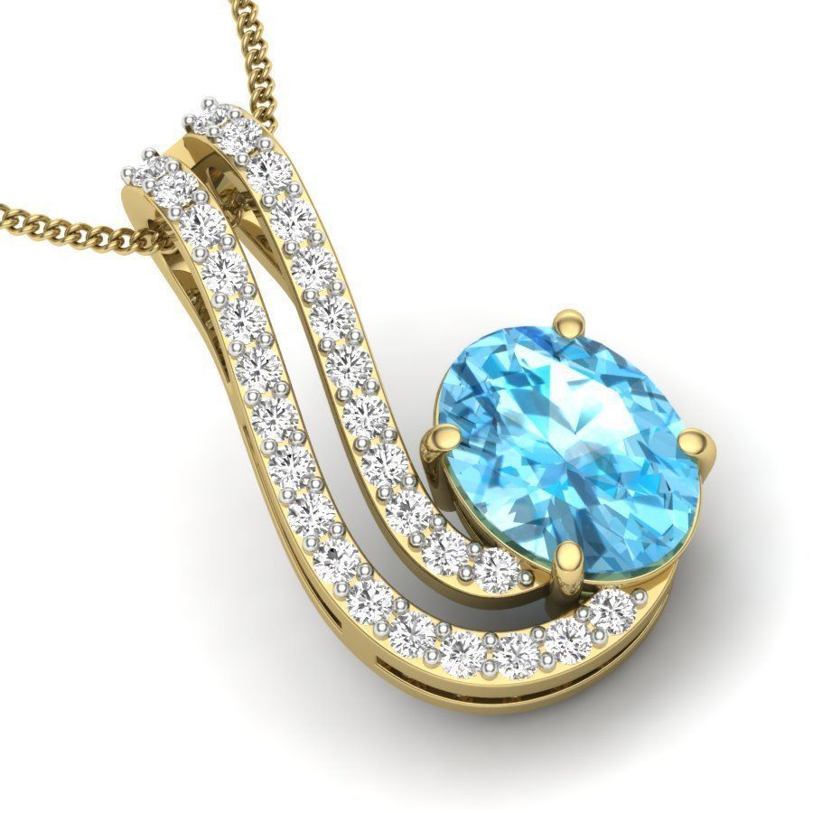 Diamond Pendant renders 3dm details 3D print model_5