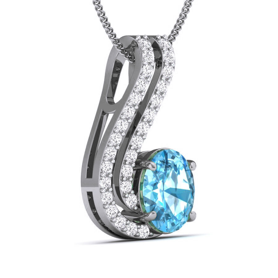 Diamond Pendant renders 3dm details 3D print model_3