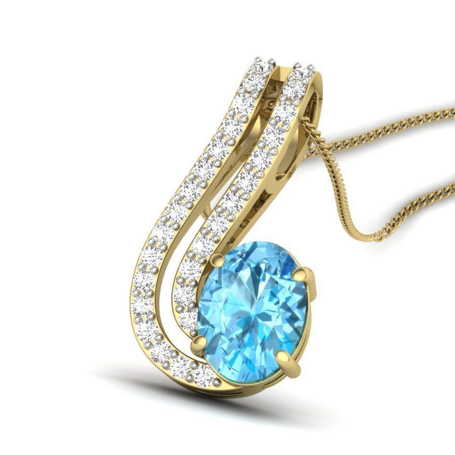 Diamond Pendant renders 3dm details 3D print model_11