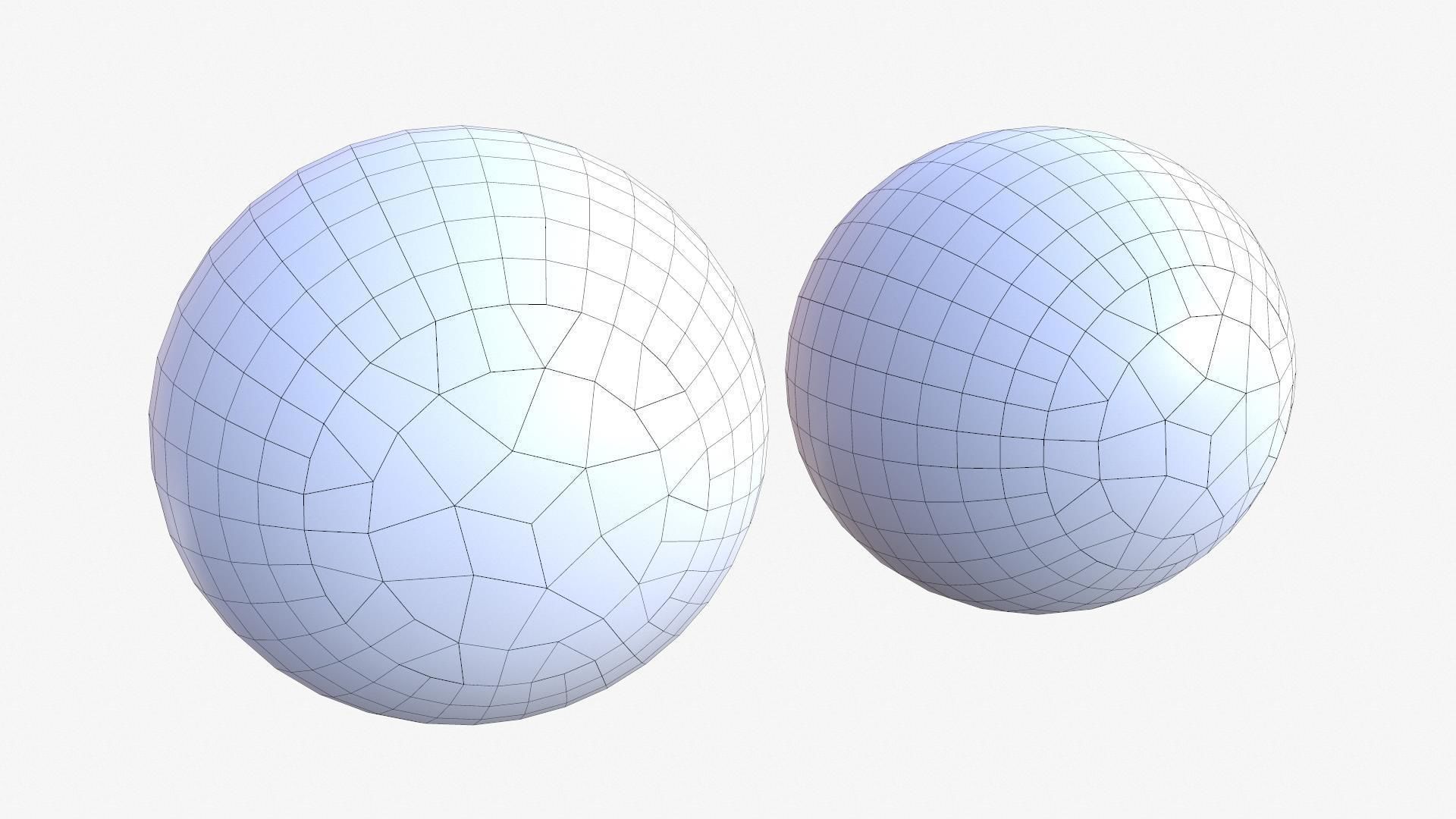 Human Eye Low-poly 3D model_27