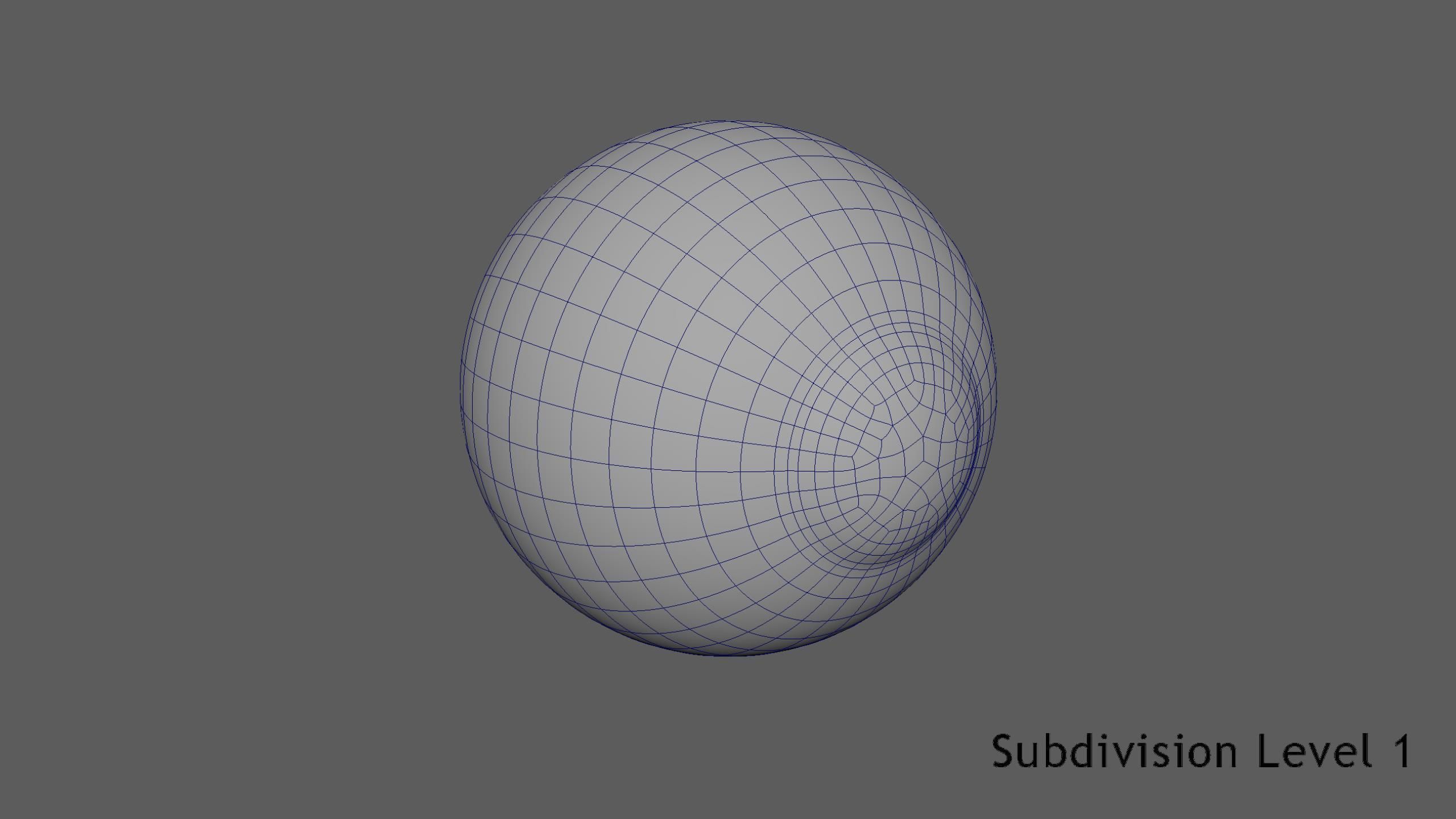 Human Eye Low-poly 3D model_32