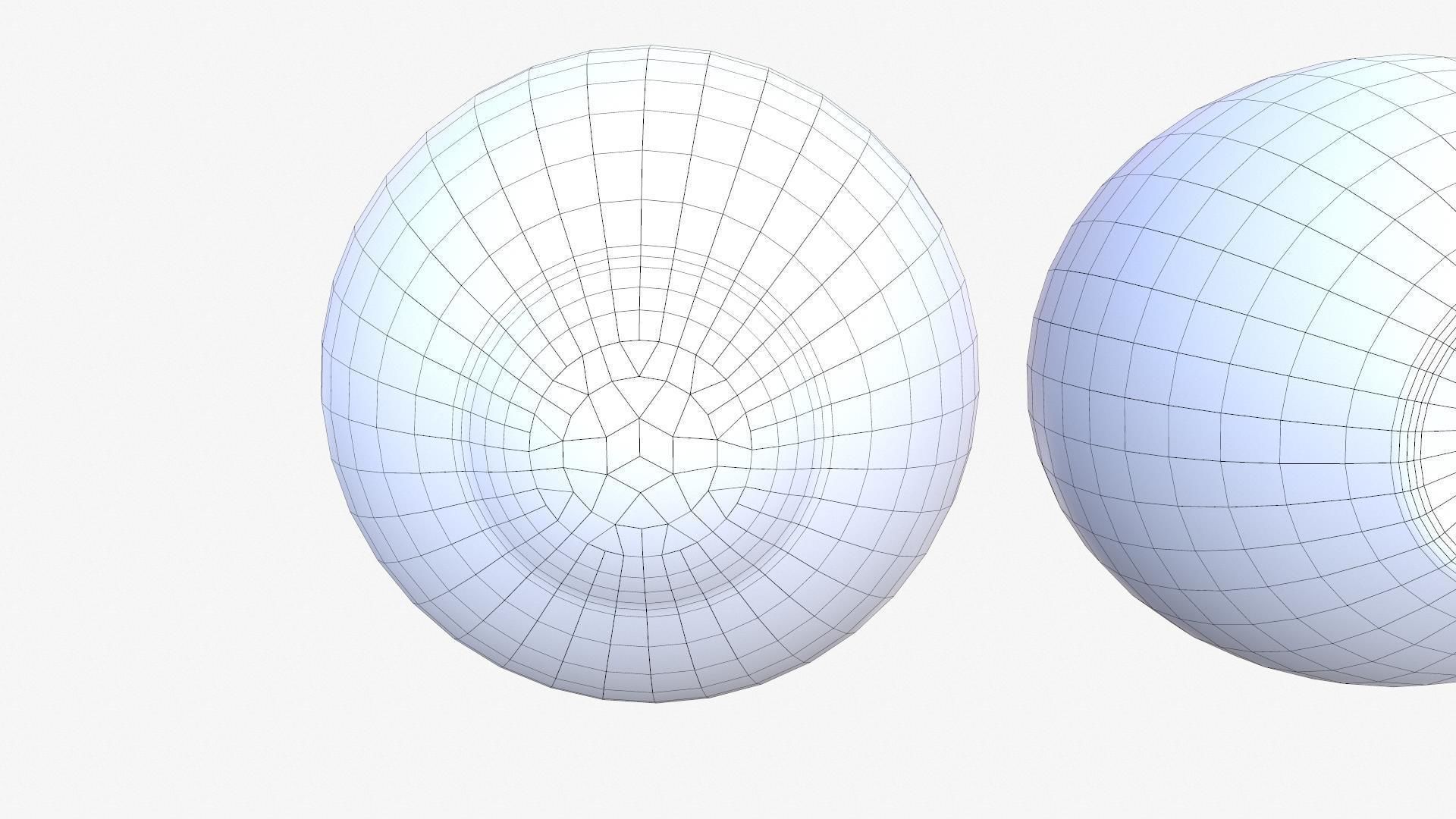 Human Eye Low-poly 3D model_25