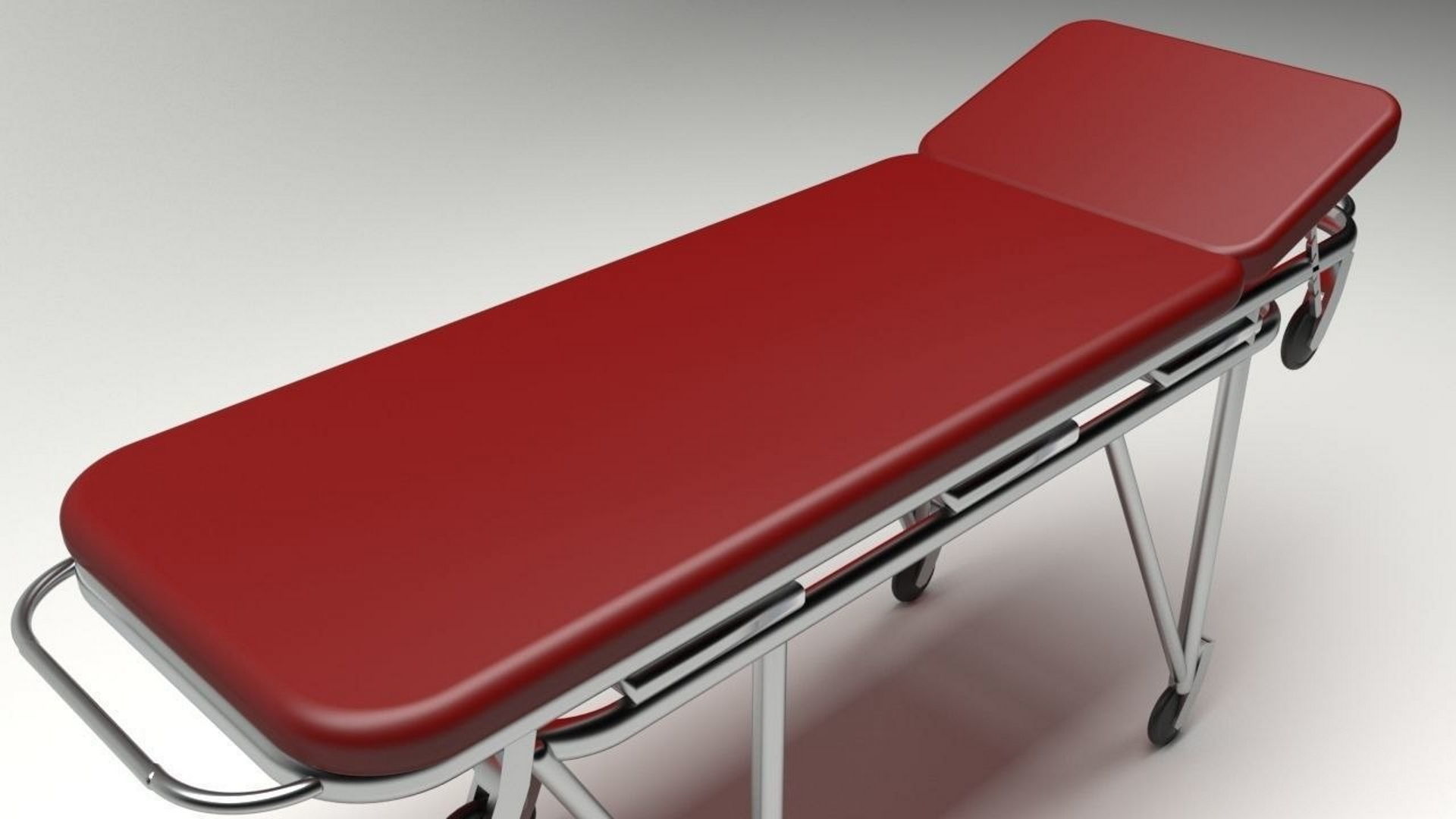 Ambulance Stretcher 3D model_1