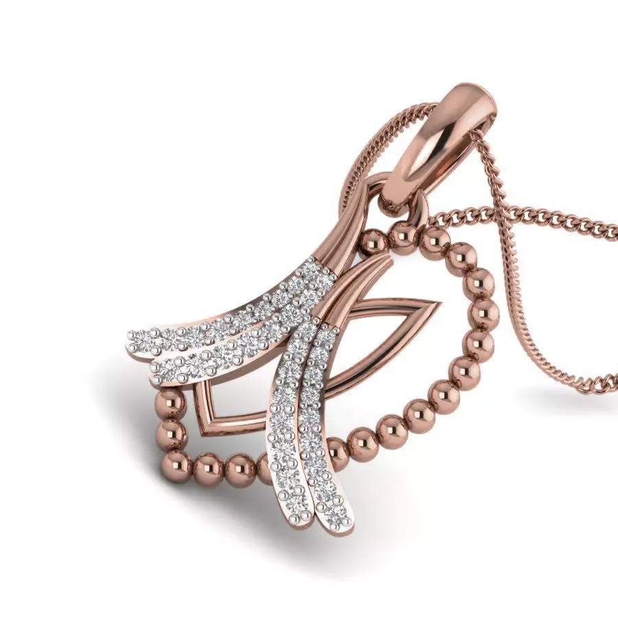 Diamond Pendant renders 3dm details 3D print model_0