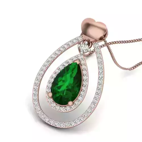 Diamond Pendant renders 3dm details